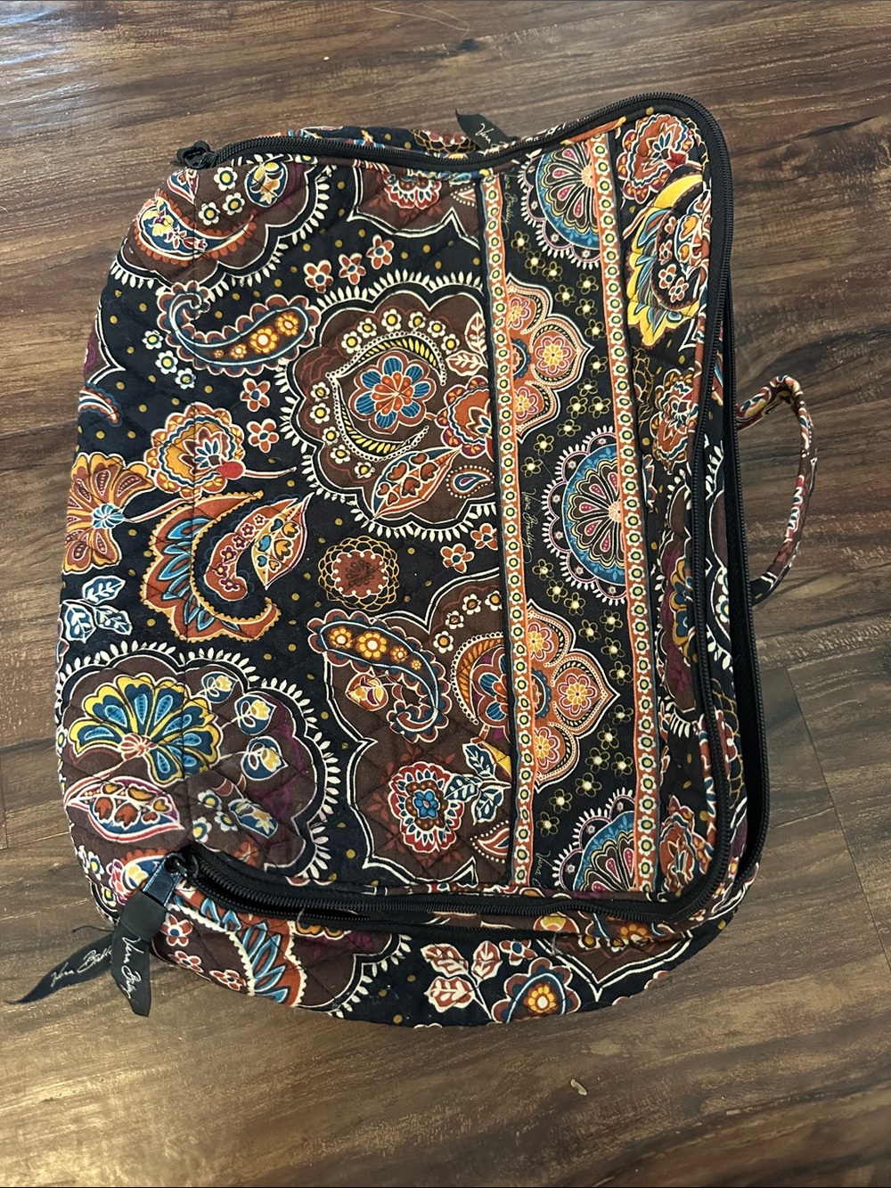 Vera Bradley Paisley Quilted Travel Bag